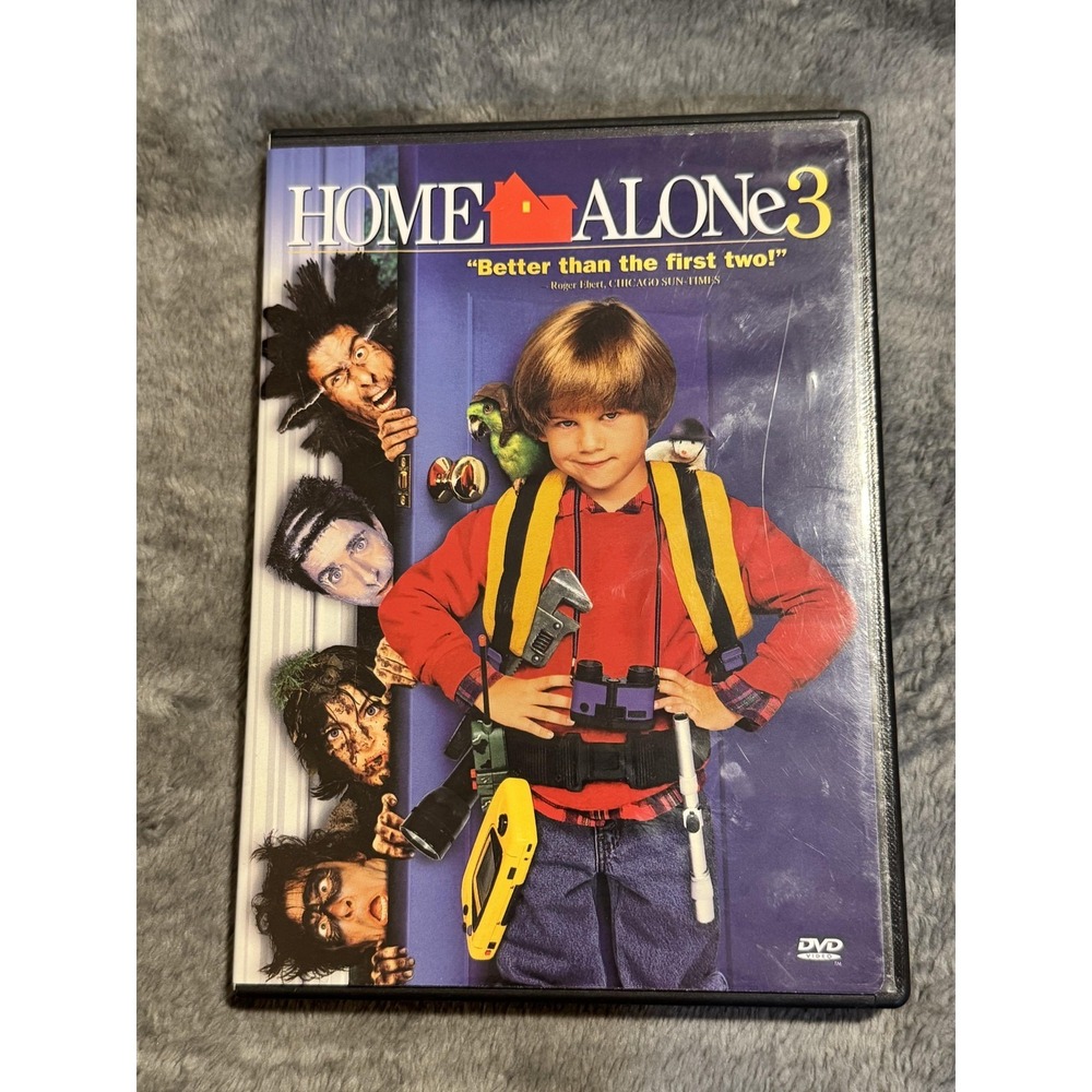 Home Alone 3 DVD 1997 Movie Widescreen PG Kids Family Comedy 20th Century Fox